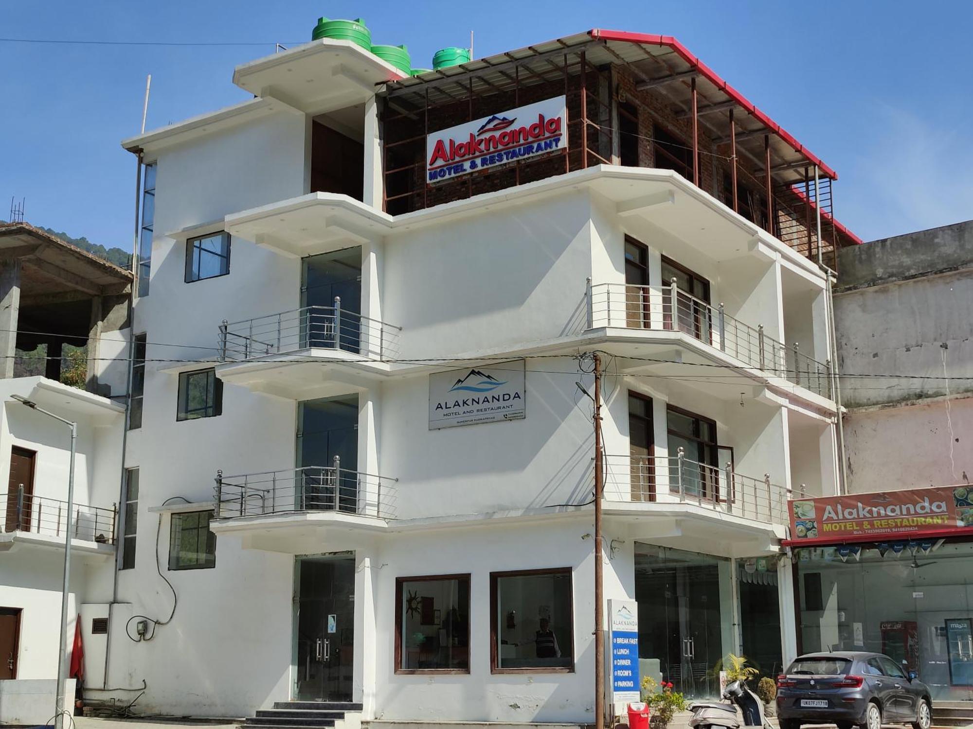 Alaknanda Motel & Restaurant Rudraprayāg Exterior foto